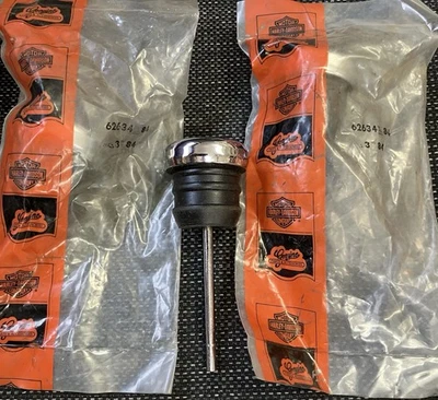 HARLEY DAVIDSON XL883 FXST Softail 1340 OIL FILLER CAP/ DIPSTICK 62634-84 NOS - Изображение 1 из 4