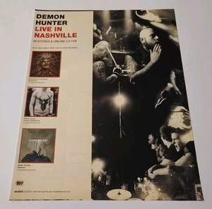 Demon Hunter "Live In Nashville" Album Ad - Picture 1 of 2