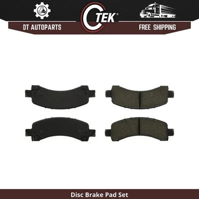 Para Chevrolet Express 3500 2003-2020 | Pastillas de freno de disco traseras centradas | Cerámica Foto 1 de 4