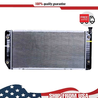 CU1693 Aluminum Radiator for Chevrolet C1500 C2500 C3500 K1500 K2500 GMC V8 AT Foto 1 de 4