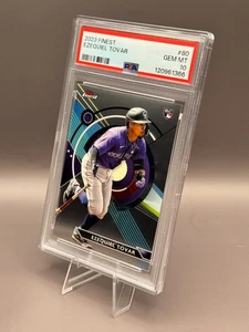 Ezequiel Tovar - 2023 Topps Finest #80 RC Rookie Colorado Rockies PSA 10 - Picture 1 of 2