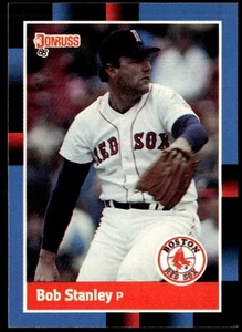 1988 Donruss Bob Stanley Boston Red Sox #92 - Picture 1 of 2
