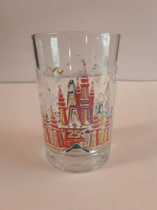 Walt Disney World 25 Aniversario Vaso Recuerda el Mago Pato Donald, Castillo - Imagen 1 de 8