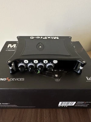 [Excellent Used] Sound Devices MixPre-6 II 6-CHANNEL/8-TRACK 32-Bit Recorder - Image 1 of 4