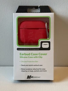 For Apple AirPods Case 1/2 Silicone Protector Shockproof Full Cover + Keychain - Picture 1 of 3