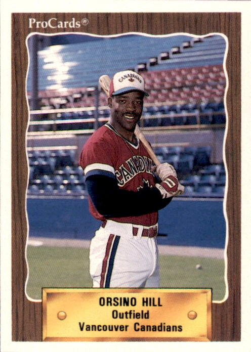 1990 Vancouver Canadians ProCards 499 Orsino Hill Altadena California CA NM Card - Image 1 of 1