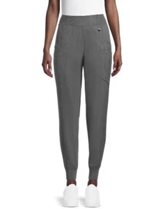 ClimateRight by Cuddl Duds Women's Plus  Scrub Joggers-3XL-HEATHER GREY - Picture 1 of 3
