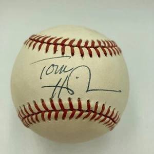 Tom Heinsohn Signed American League Baseball Boston Celtics HOF JSA COA - Picture 1 of 3