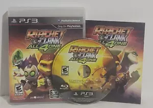 Ratchet & Clank All 4 One (Playstation 3 PS3) ~ No Manual - Picture 1 of 1