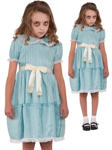 Die leuchtende Zwillingsschwester Mädchen Kostüm Kinder gruselig Halloween Kostüm Outfit - Bild 1 von 4