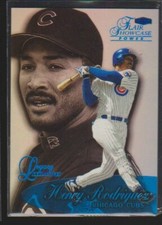 1999 FLAIR SHOWCASE POWER ROW 3 LEGACY COLLECTION #77 HENRY RODRIGUEZ CUBS #/99