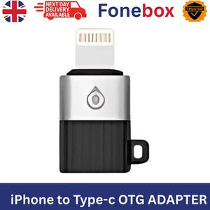 iOS Male to USB C Adapter,Old iPhone to USB C Converter for iPhone Adaptor-1pack - Picture 1 of 1