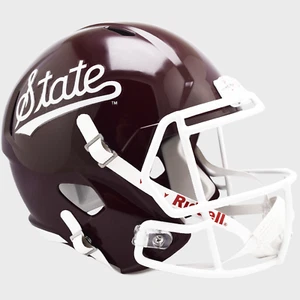 MISSISSIPPI STATE BULLDOGS Riddell Speed Full Size REPLICA Football Helmet - Picture 1 of 3