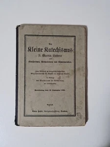 Der kleine Katechismus Dr. Martin Luthers Ausgabe für Schüler 1930 - Bild 1 von 2