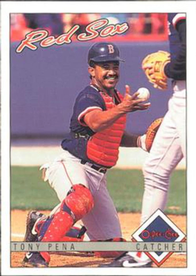 #316 Tony Pena - Boston Red Sox - 1993 O-Pee-Chee Baseball - Image 1 of 1