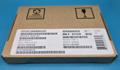 Intel DC S3700 800GB SATA 6Gb/s 2.5'' Internal SSD SSDSC2BA800G301 - BRAND NEW - Image 1 of 3
