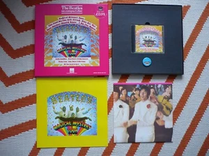 The Beatles Magical Mystery Tour CD UK 1987 HMV Box Set Booklet Poster Badge EXC - Bild 1 von 22