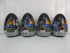 Jurassic World Captivz Edición DOMINION Dino Brilla en la Oscuridad Slime Huevos Misteriosos - Imagen 1 de 6