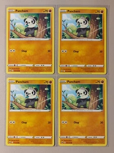 4x Pancham 072/159 Pokemon card Crown Zenith common NM - Picture 1 of 1