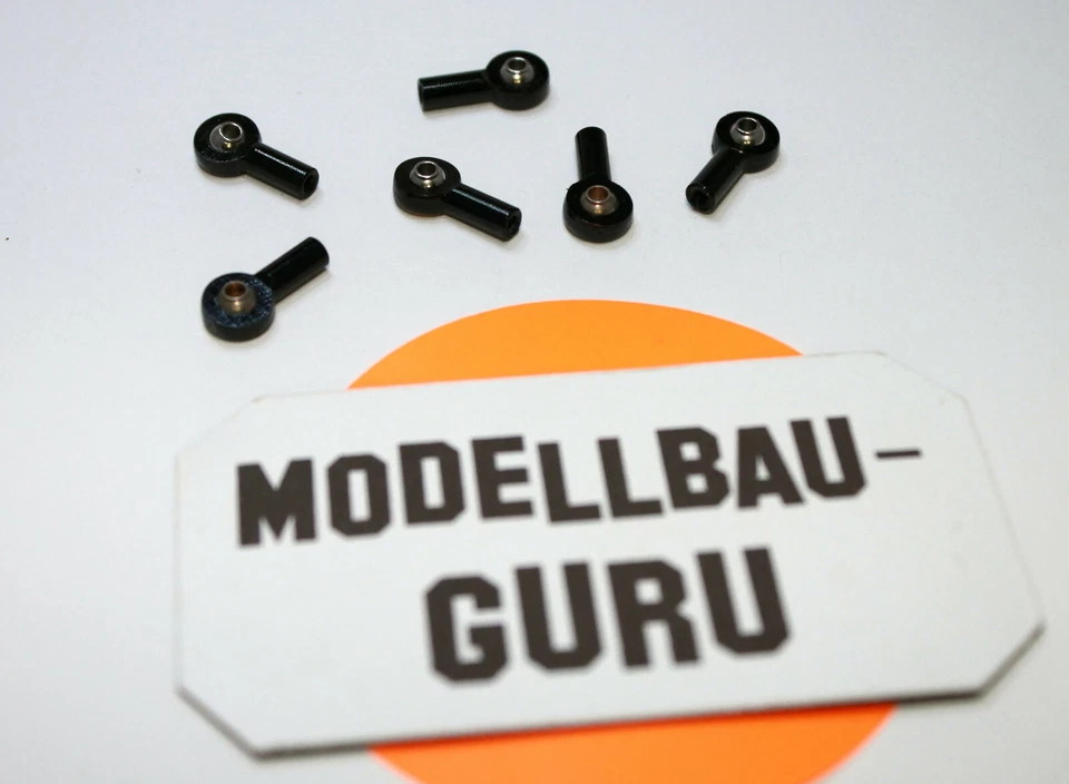 Kugelkopf M2 C 6568 Metall 6 Stück Gelenk Kugelköpfe Kugelgelenk Alu Pichler - Bild 1 von 1