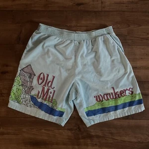 VINTAGE 80’s Zooda’s Old Milwaukee Shorts BEER "It Doesn’t Get Better" - Large - Bild 1 von 7