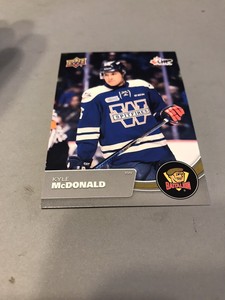 2021-2022 upper deck chl 145 kyle Mcdonald 