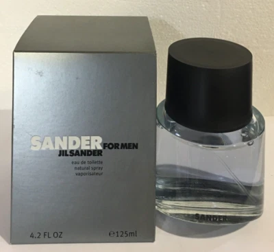 Lijadora para hombre Jil Sander para hombre Eau de Toilette 125 ml nueva en caja de fábrica Foto 1 de 4
