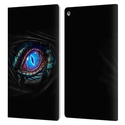 OFFICIAL CHRISTOS KARAPANOS MYTHICAL LEATHER BOOK WALLET CASE FOR AMAZON FIRE - Image 1 of 4