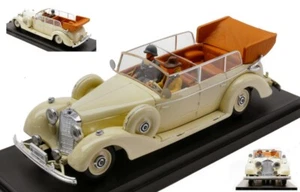 MODELLINO AUTO STATICO RIO MERCEDES 770K CABRIOLET 1938 EVA BRAUN SCALA 1/43 - Foto 1 di 4