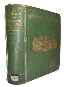 1879, 1st, NARRATIVE OF THE SECOND ARCTIC EXPEDITION, CHARLES F. HALL, WITH MAP - Picture 1 of 12