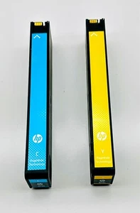 *GEBRAUCHT* ORIGINAL HP 972X Tinte Gelb Cyan L0S04A L0R98A GEBRAUCHT WIE BESEHEN SIEHE GEWICHT! - Bild 1 von 6