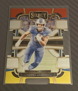 2023 Panini Select Concourse #35 Red Yellow Prizm Die Cut Sam LaPorta - Picture 1 of 2