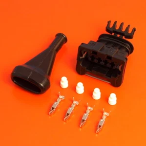 Genuine AMP/TYCO 4 Way Junior Power Timer With Terminals, Boot and Cable Seals - Picture 1 of 5