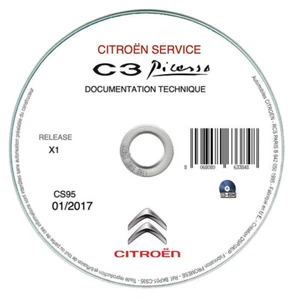 Citroen C3 Picasso (2009-2017) Manual De Taller En CD - Imagen 1 de 7