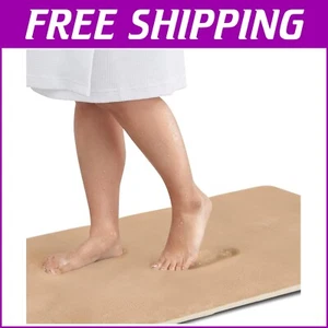 Super Cozy Non-Slip Memory Foam Bath Mat 24"x48" - Perfect for All Spaces - Picture 1 of 11