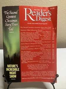 Readers Digest December 1989: Northern Lights, AIDS, Aaron Henry, Colin Powell - Foto 1 di 4