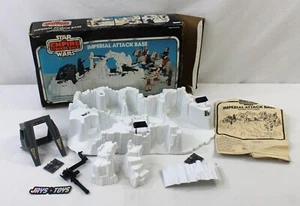 De colección 1980 Empire Strikes Back Imperial Attack Base Kenner Completo con Caja - Imagen 1 de 19