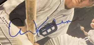 Revista de béisbol de Sports Illustrated SI firmada por Al Kaline HOF el 14 de mayo de 1956 Kuenn - Imagen 1 de 6