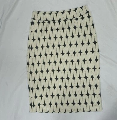 NWT Renee C. Women's Leena Printed Black & White Skirt Size S Stitch Fix - Image 1 of 4