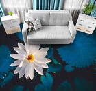 3D White Lotus O2563 Floor Wallpaper Murals Wall Print Decal 5D Eve 2024
