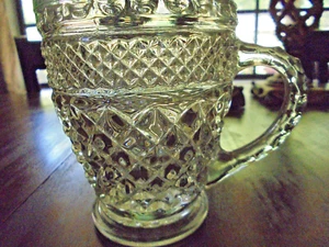 ANCHOR HOCKING WEXFORD CLEAR GLASS CREAMER - Picture 1 of 3