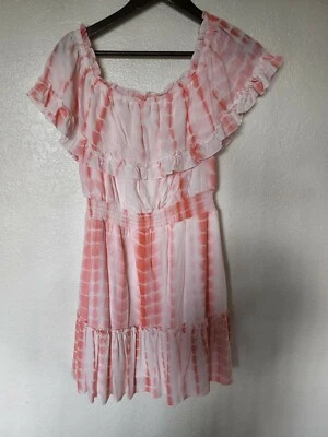 allison & kelly dress for girl size L orange color - Image 1 of 3