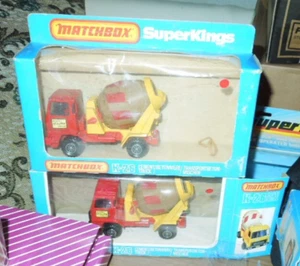 Matchbox 2x K-26 Mischer Truck LKW in Schachtel! - Bild 1 von 1