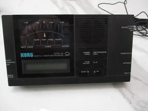 Korg DTM-12 Metronome Digital Tuner - Picture 1 of 9