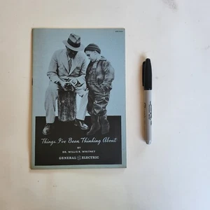 Vintage Things I've Been Thinking About Dr Willis R. Whitney General Electric BK - Foto 1 di 5