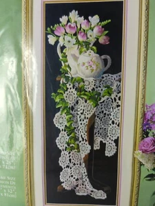Rhythmen in Spitze Crewel Stickpackung Elsa Williams Neu Arleta Pech 00915 - Bild 1 von 3