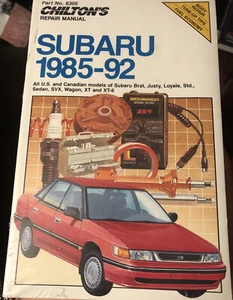 Chilton Subaru repair manual 8305 (1985-1992) BRAND NEW - Bild 1 von 2