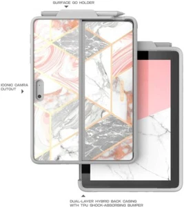 i-Blason Cosmo for Microsoft Surface Go 3 /Go 2 /Go Bumper Case Pen Holder Cover - Picture 1 of 20