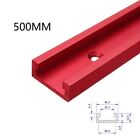 Red Aluminium Alloy T Track Miter Jig Suitable for T Screws Quick Clamping