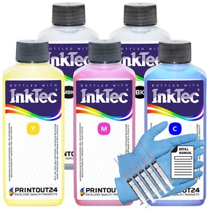 0,5L InkTec® Pigment Tinte CISS ink für PFI020 PFI120 PFI320 PFI720 BK MBK Y M C - Bild 1 von 4